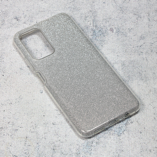 Maska Crystal Dust za Xiaomi Poco M4 Pro 4G srebrna slika 1