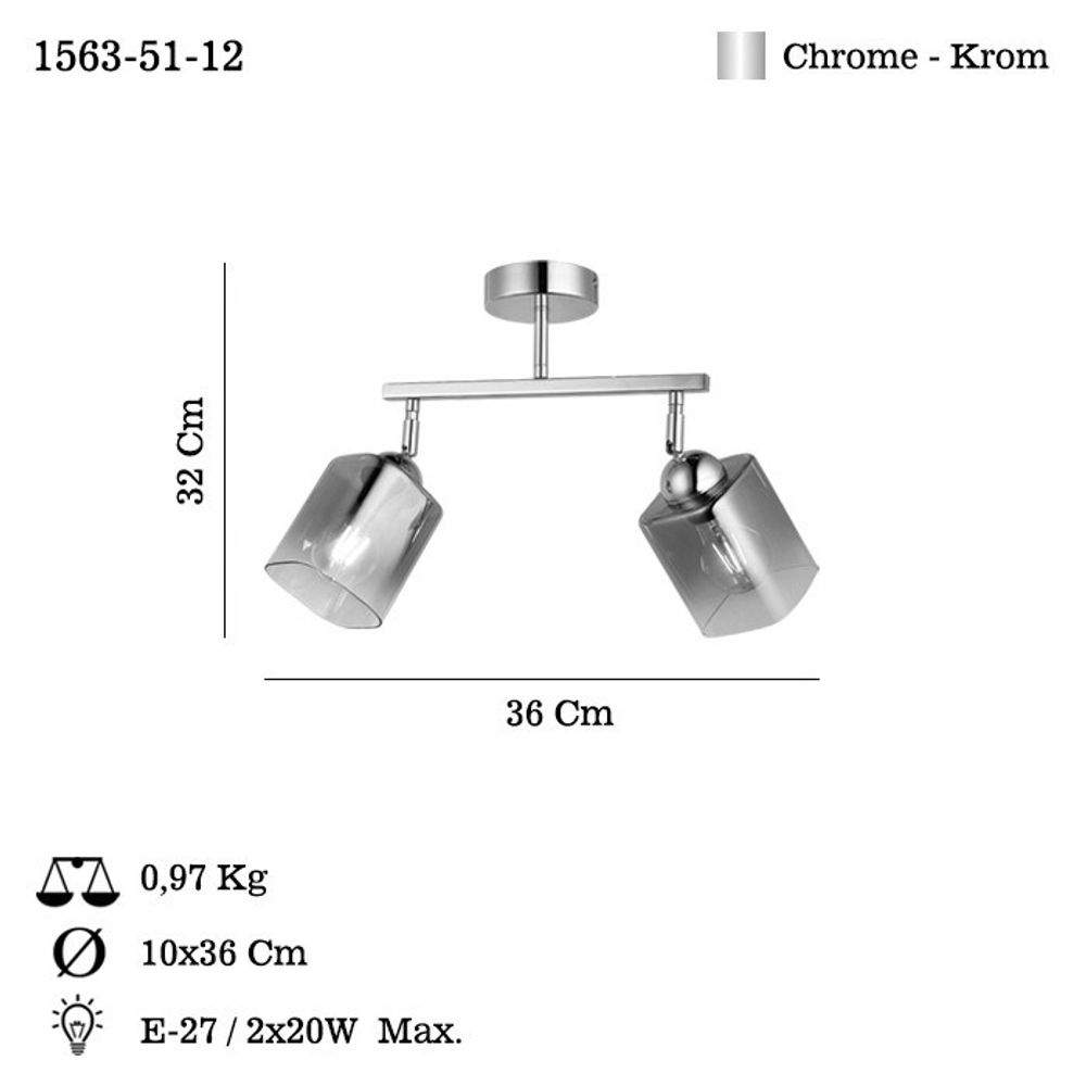 Rayo - 51-12 Chrome Luster slika 3