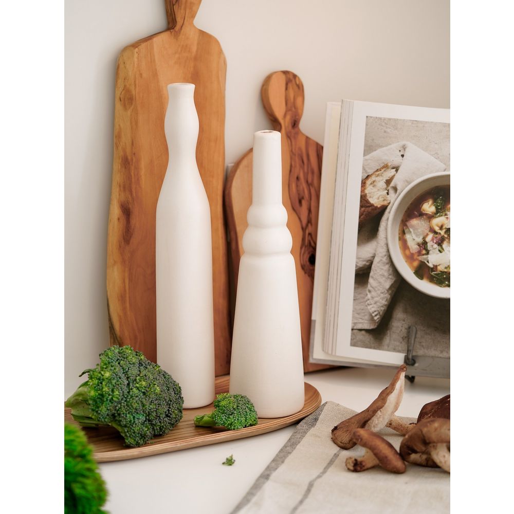 BSS030 White Vase Set slika 1