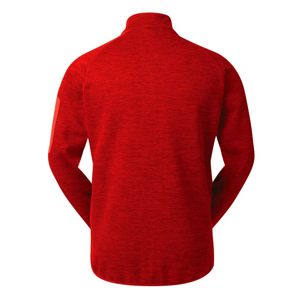 Dare2B Muški duks na kopčanje Distinctly Torrek Fleece, Danger Red/Sevi Red slika 3