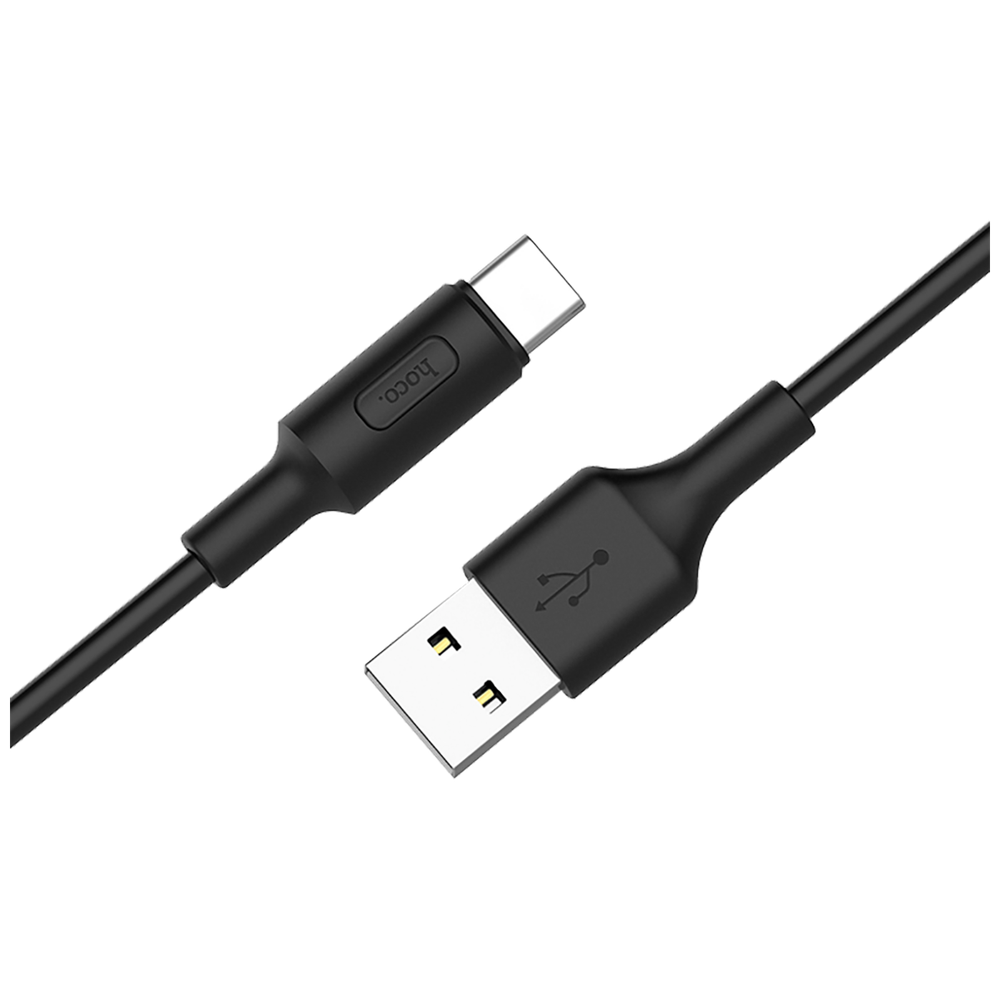 hoco. USB kabl za smartphone, USB type C kabl, 1 met., 2 A, crna - X25 Soarer USB type C, Black slika 4