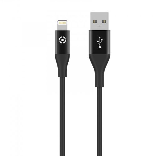CELLY USB - LIGHTNING kabl u CRNOJ boji slika 2