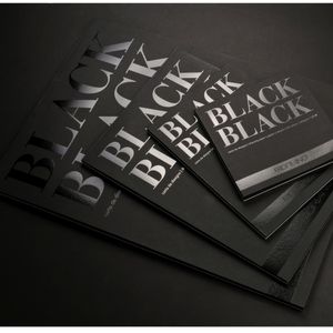 BLOK FABRIANO BLACK BLACK 29,7X42 300G 19100392