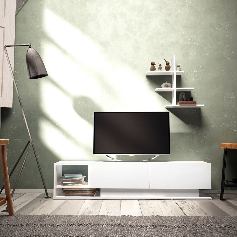TV komoda Liza bijela slika 2