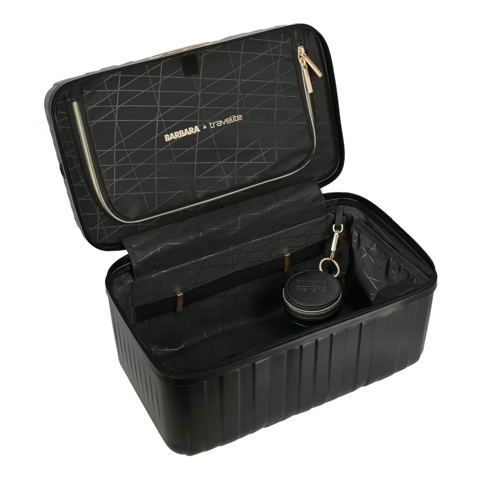 Travelite Neseser 37 cm ABS Barbara Novelty, 7000003-01, crna slika 2