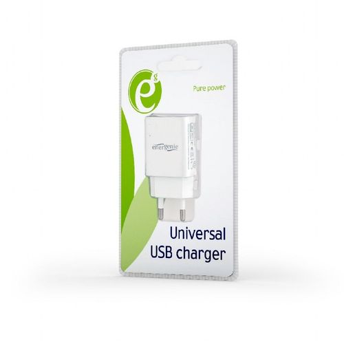 GEMBIRD Univerzalni USB punjač, ​​2.1 A, bijeli, EG-UC2A-03-W slika 4