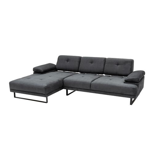 Atelier Del Sofa Kutna garnitura, Antracit, Mustang Large Left - Anthracite slika 7