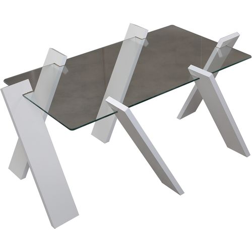 Roman Maxi - Shiny White White Coffee Table slika 3