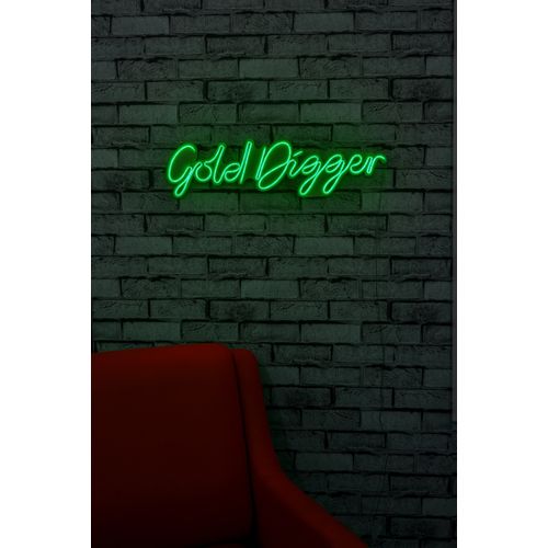 Wallity Ukrasna plastična LED rasvjeta, Gold Digger - Green slika 2
