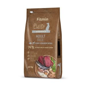 Fitmin Dog Purity Adult Riba & Divljač sa Pirinčem, hrana za pse 2kg