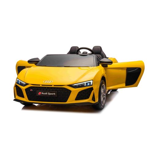 Licencirani auto na akumulator Audi Spyder R8 LIFT STRONG - dvosjed - žuti slika 11