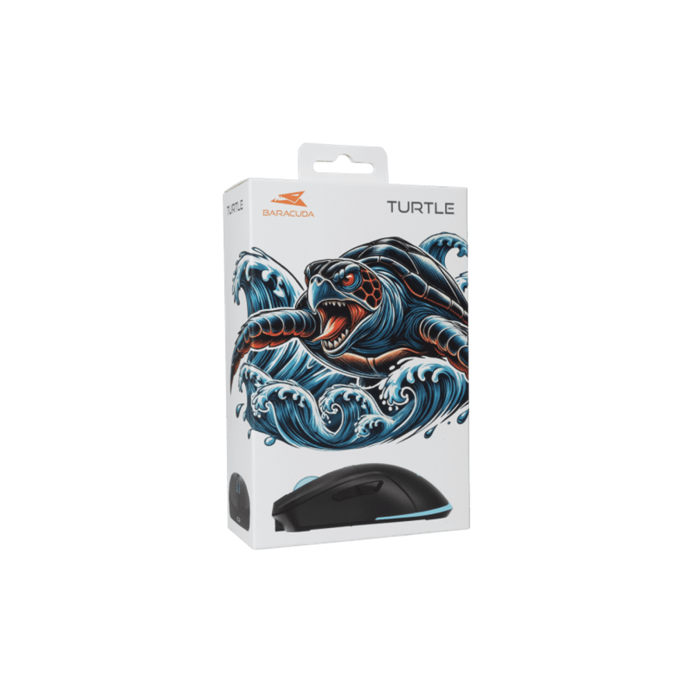 Baracuda Miš BGM-121 TURTLE, crni slika 8