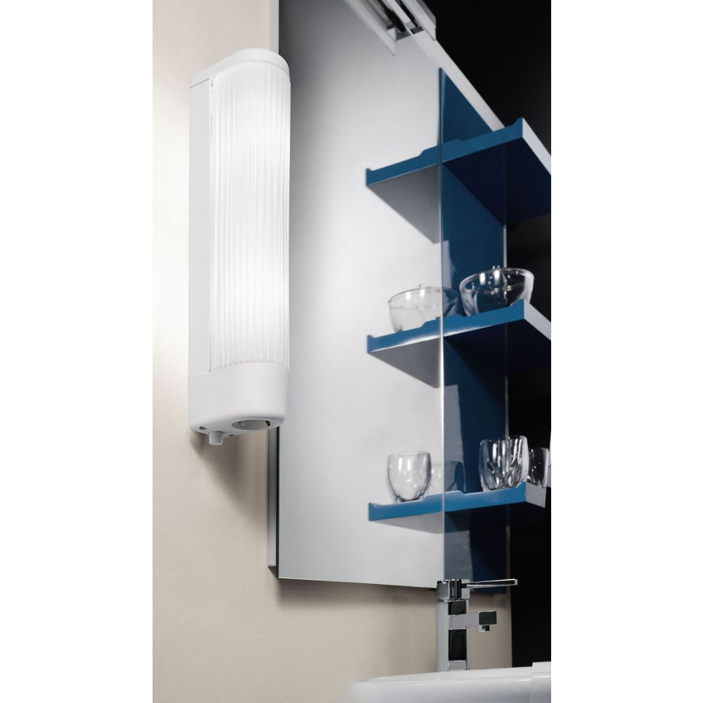 Eglo Bari 1 zidna/2, e14, 2x40w, ip20, d 350, sa utič. Bijela  slika 12