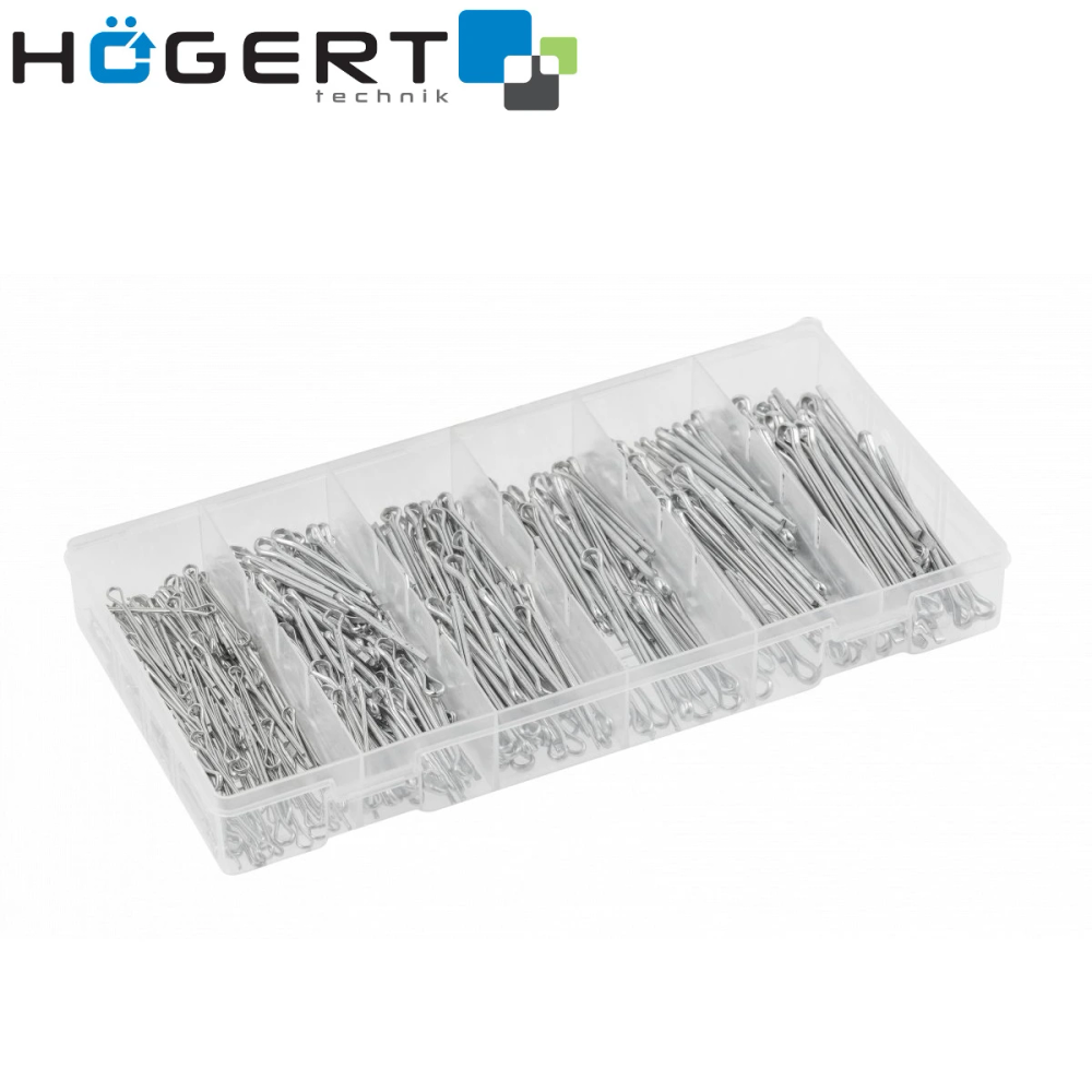 Högert  Set sigurnosnih rascjepki (šplenta) 105-210mm, 555-dijelni slika 1