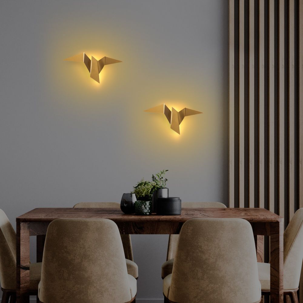 Zidna lampa Pacalı - 13503 - M u zlatnoj boji slika 2