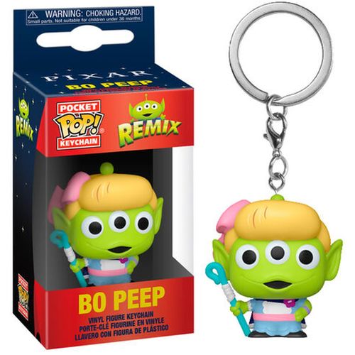 Funko Pop Keychain Pixar Alien Remix - Bo Peep slika 1