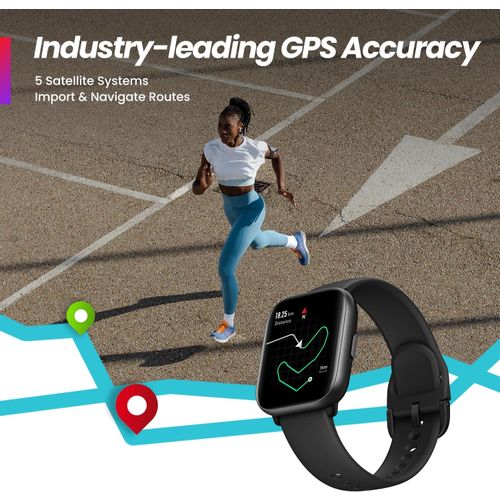 Amazfit Active pametni sat, crni slika 4