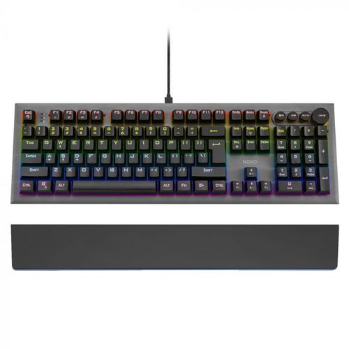 NOXO Conqueror mehanička gejmerska tastatura BLUE switch, EN slika 1
