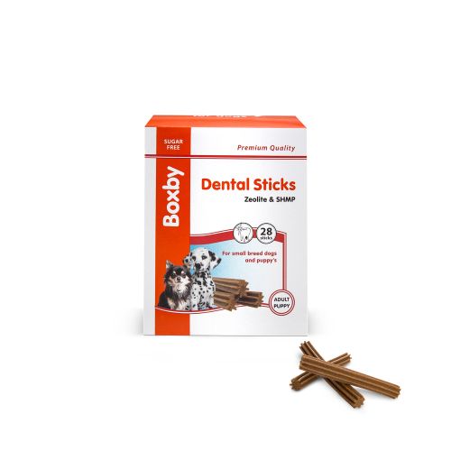 Boxby poslastica dental sticks puppy/small 320g slika 1