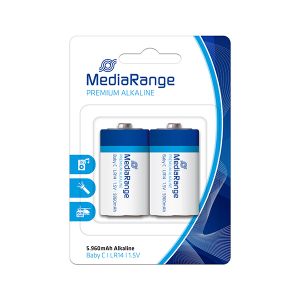 MediaRange Baby C(LR14)1,5V alkalne baterije 2kom, MRBAT108