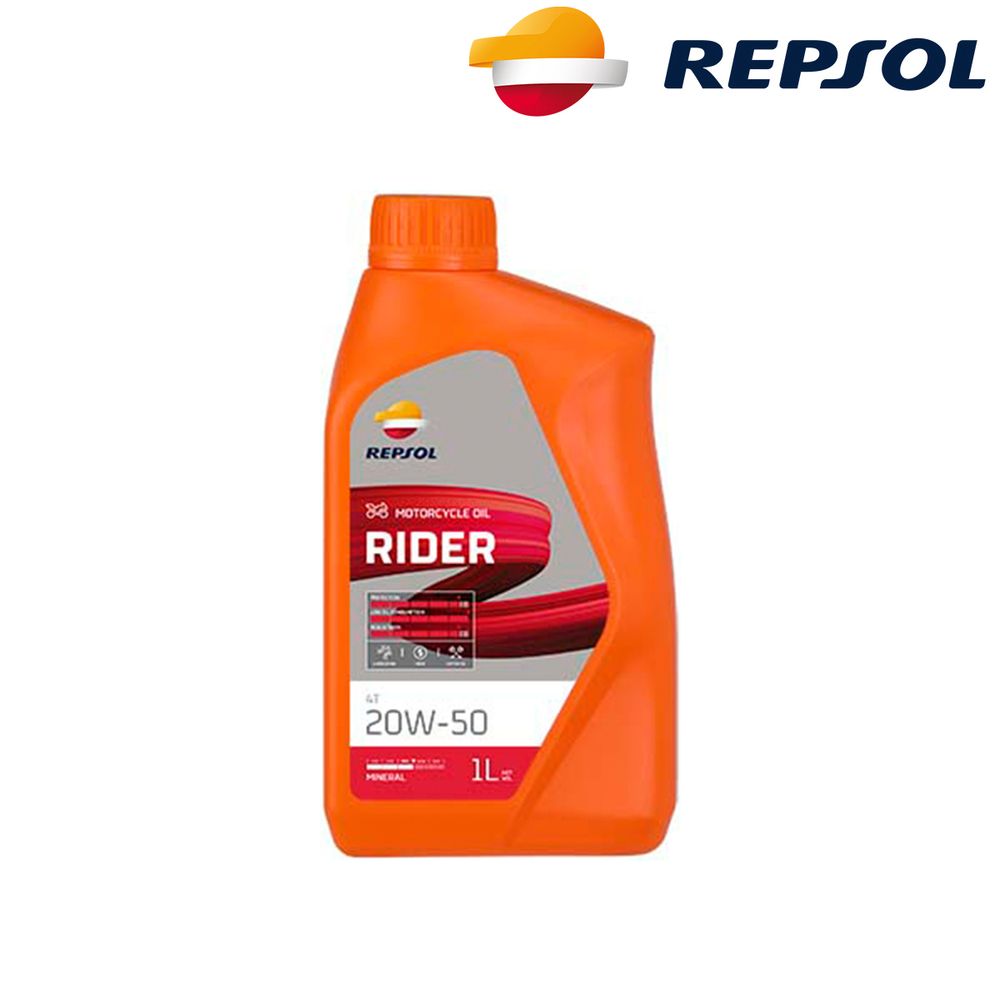 Motorno ulje - ulje za motore Repsol Rider 4T 20W50 1l RPP2130THC slika 1