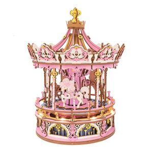 Robotime Romantic Carousel Dream Version maketa