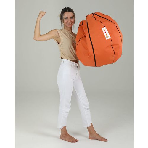 Atelier Del Sofa Vreća za sjedenje, Basketball Kids Pouf - Tile Red slika 7