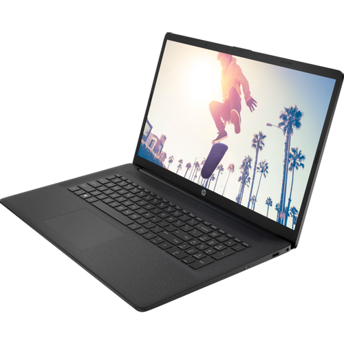 HP 17-cn3020nm 8D6U4EA Intel Core i3-N305, 8GB DDR4-3200 RAM, 512GB PCIe NVMe M.2 SSD, 17.3" AG SVA HD+ 1600x900, Intel UHD Graphics, 1 USB-C 3.1, 2 USB-A 3.1, 1 HDMI 1.4b, BT 5.3, FreeDOS, YU, Jet black cover, 2yw slika 2