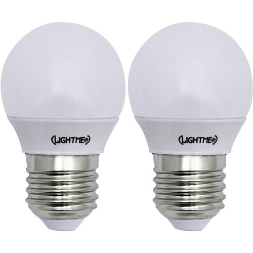 LightMe 5bSA-P250ST-A1 LED Energetska učinkovitost 2021 F (A - G) E27 oblik kapi 3 W = 25 W toplo bijela (Ø x D) 45 mm x 78 mm  2 St. slika 1