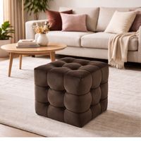 Pouffe Lizbon - Smeđa