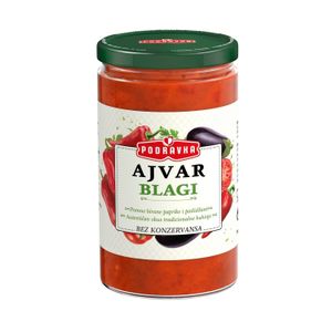 Podravka ajvar blagi, stakl. 690 g