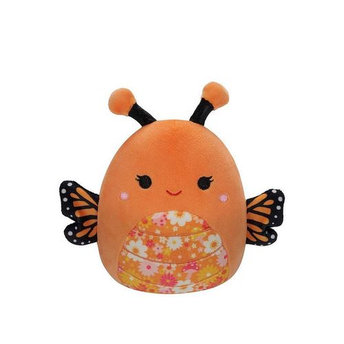 Squishmallows 40cm - mony - narančasti monarh leptir s cvjetnim trbuščićem slika 1