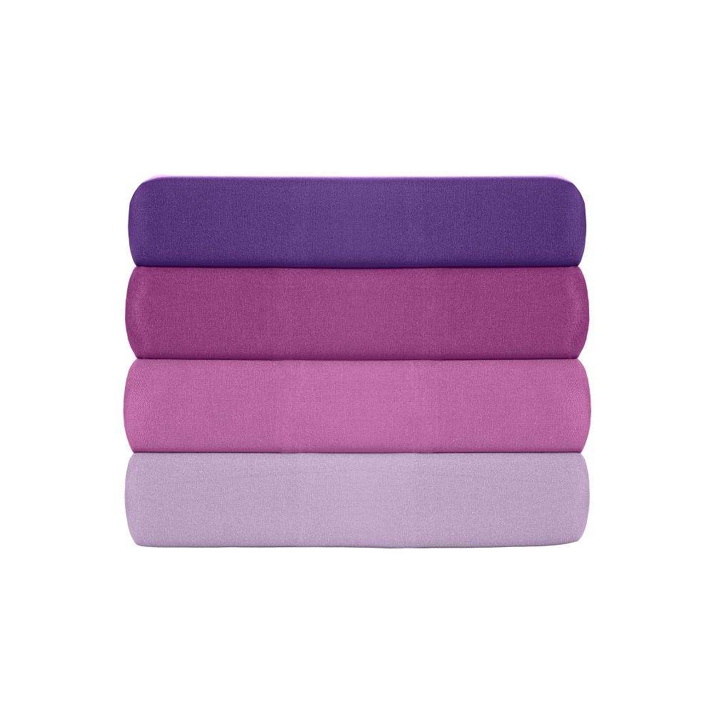 Ranforce king fitted sheet (FR) (IT) (ES) (DE) Tonne Viole - 43, colour: purple slika 4