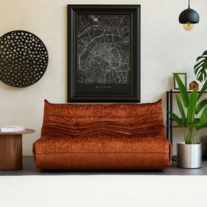 Dvosjed Sofa Bocek - Crvena