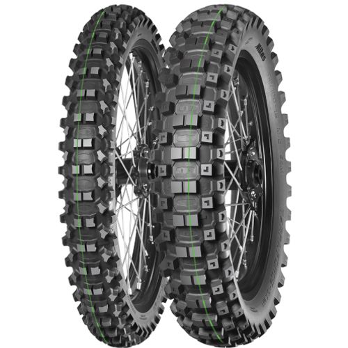 Mitas moto gume 120/90-18 65R TerraForce - EX MH Super Light R TT / zelena črta slika 1