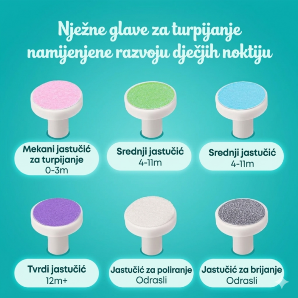 Kalei Električna turpijica za nokte Kind Cut 2119 slika 3