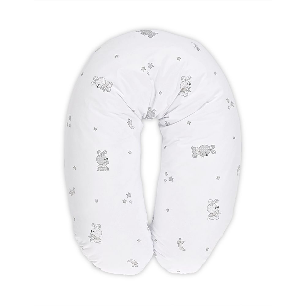 Lorelli Jastuk za dojenje Ranforce Little Rabbits, Grey slika 1