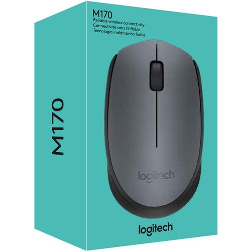 Logitech M170 Wireless Mouse Gray slika 2