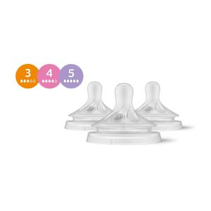 Philips Avent Duda za flašice Response Natural 3.0 mix, 3 kom