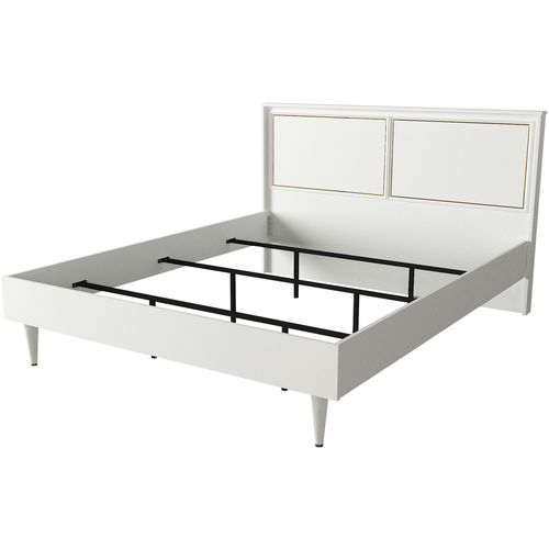 Ravenna - White White
Gold Double Bedstead slika 4