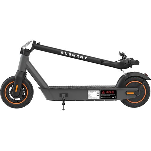 Element električni sklopivi romobil MAX 500W / 10 "gume / 48V/11,6Ah / rekuperacija / domet do 65km (crna) slika 9