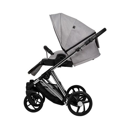 Tutek Kolica za bebe 2in1 Diamons Pro 1, Light Grey slika 6