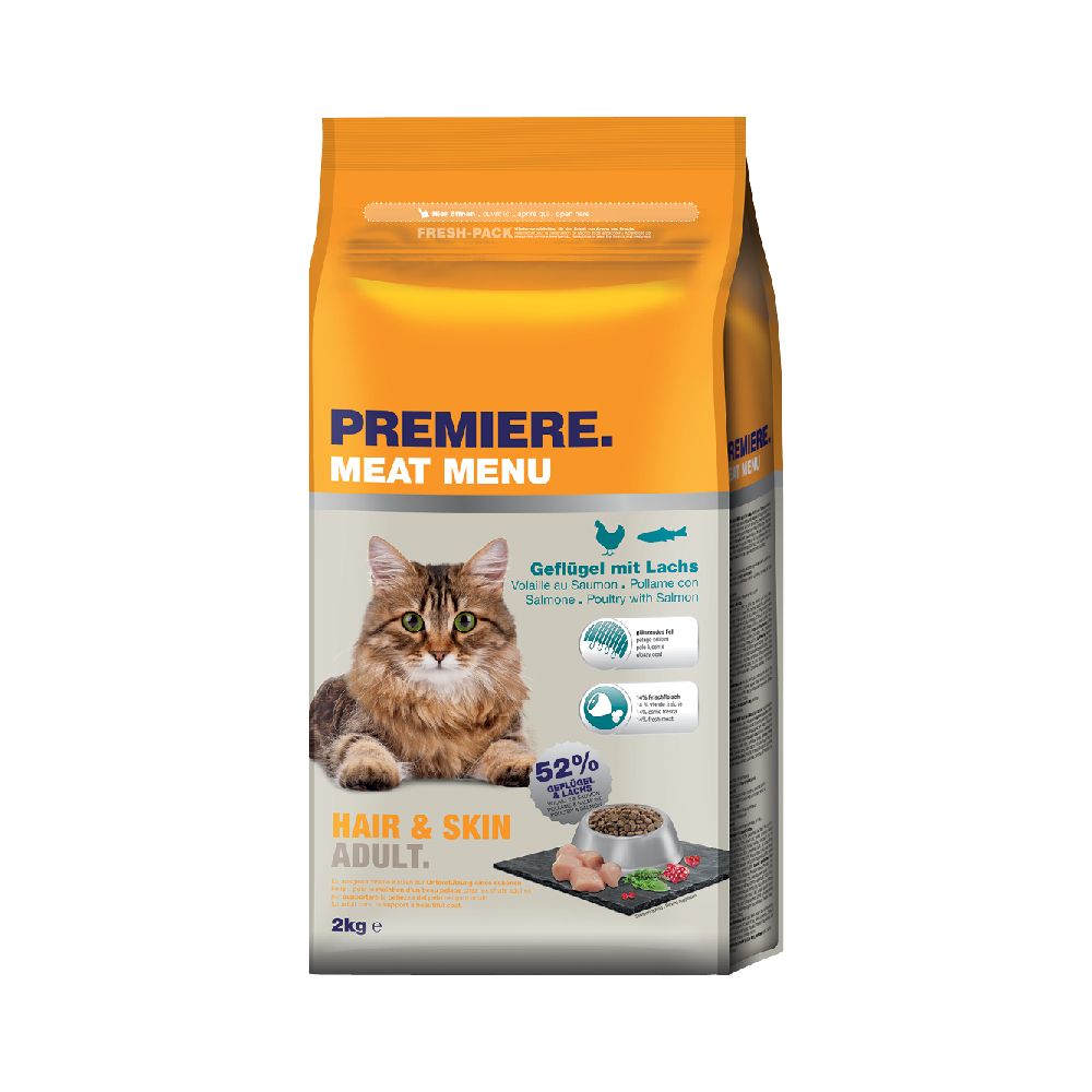 Premiere Cat Hair+Skin perad i losos slika 1
