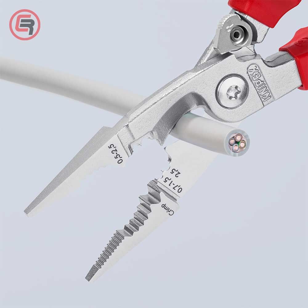Knipex Kliješta Elektroinstalacijska Multifunkcionalna 200mm Sa Kočnicom 1000V – 13 96 200 slika 5