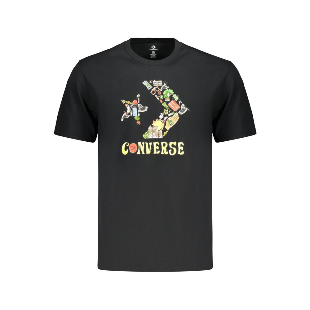 Converse Men's Short-Sleeved T-Shirt, Black slika 1