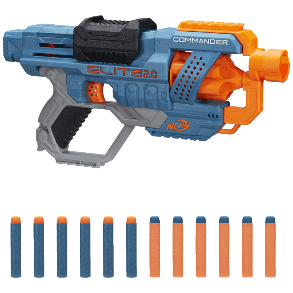 Nerf Dječija igračka, puška - blaster, sa 12 projektila - Elite 2.0 Commander RD-6 slika 1