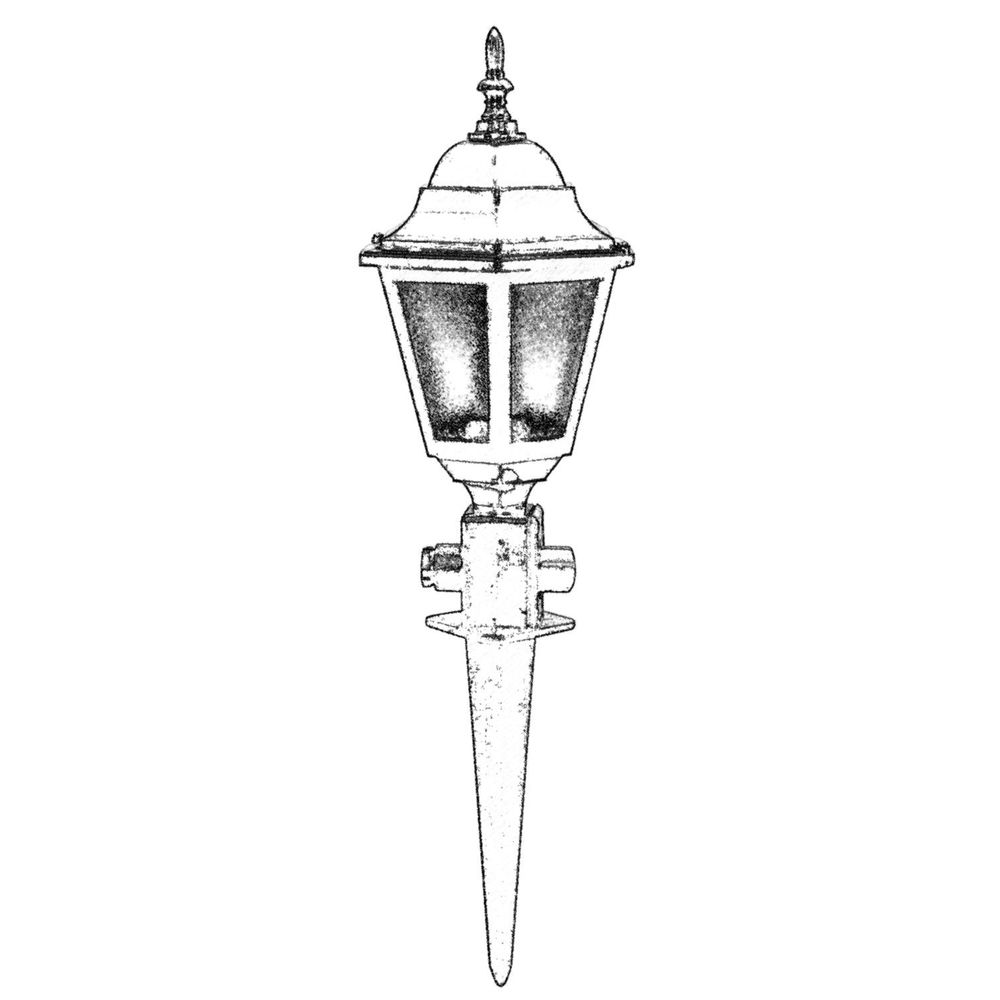 BBO-68166-BSY Crna Spoljna Zidna Lampa slika 2