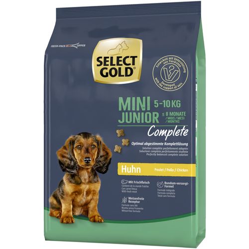 Select Gold DOG Junior Complete Mini piletina 1 kg slika 1