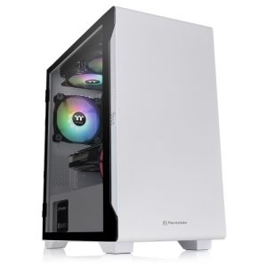 Kućište Thermaltake S100 TG Snow/White/Win/SPCC/Tempered Glass*1/120mm/bez PSU