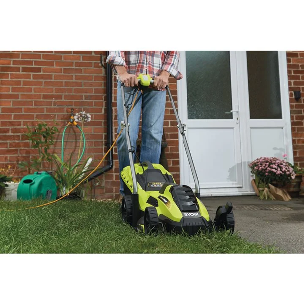 Ryobi Električna kosilica 1300W 33cm , RLM13E33S - Savršena za Vaš Travnjak slika 4
